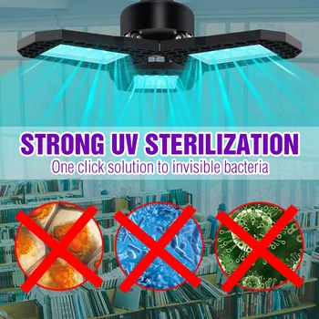 E27 UV Lamp Disinfect Bacterial 40W 60W 80W Germicidal Ultraviolet Light UVC Sterilizer Ozone Lamp 220V 110V Antibacterial Light
E27 UV Lamp Disinfect Bacterial 40W 60W 80W Germicidal Ultraviolet Light UVC Sterilizer Ozone Lamp 220V 110V Antibacterial Light