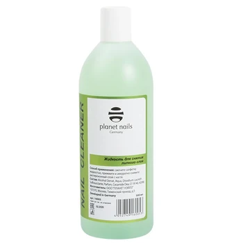 Liquid for removing the sticky layer Planet Nails, 16005, PN Nail Cleaner, 500 ml
Liquid for removing the sticky layer Planet Nails, 16005, PN Nail Cleaner, 500 ml