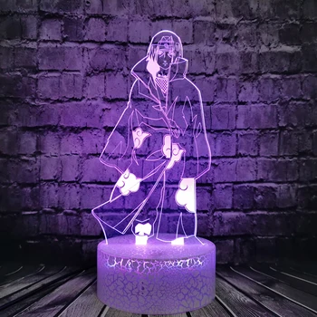 Naruto Sasuke Bros itachi night light 3D Optical Illusion LED Table Lamp For Boy Bedroom Decor Mood Sleeping Light Holiday Toy
Naruto Sasuke Bros itachi night light 3D Optical Illusion LED Table Lamp For Boy Bedroom Decor Mood Sleeping Light Holiday Toy