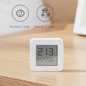 100% original XIAOMI Mijia Bluetooth Thermometer 2 Wireless Smart Electric Digital Hygrometer Thermometer Work with Mijia APP 
100% original XIAOMI Mijia Bluetooth Thermometer 2 Wireless Smart Electric Digital Hygrometer Thermometer Work with Mijia APP