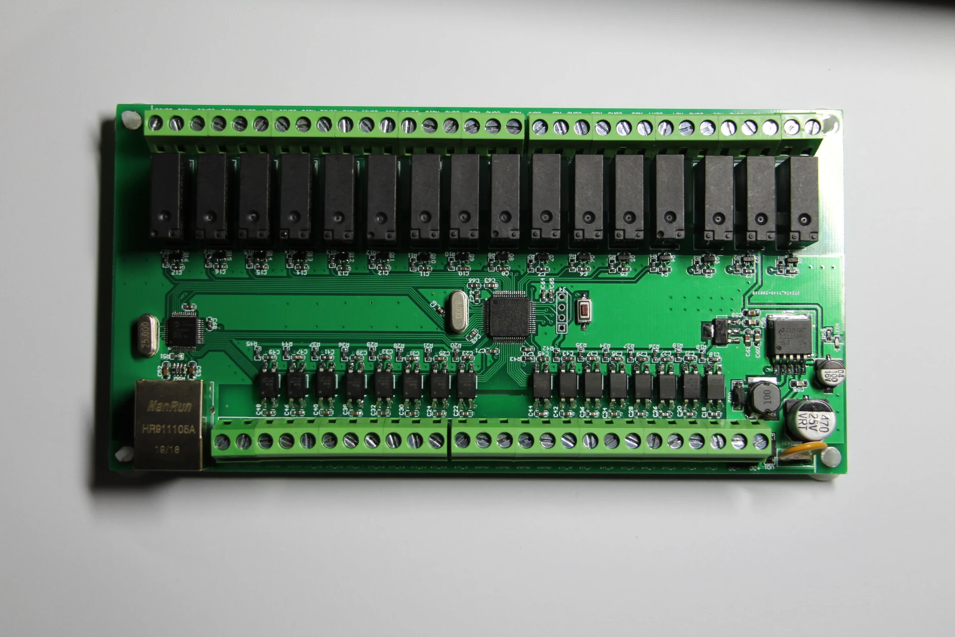 Ethernet Remote IO Module, 16DO / DI, Modbus-TCP / IP Protocol, RJ45 Interface