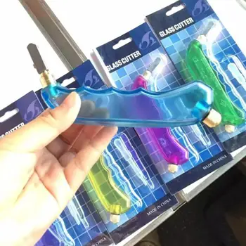 Glass Cutter 1PC Colorful Oil Filled Roller Glass Cutter Handheld Wheel Mounted Hand Tool Glass Tile Cutter Glass Cutting Tool 
Glass Cutter 1PC Colorful Oil Filled Roller Glass Cutter Handheld Wheel Mounted Hand Tool Glass Tile Cutter Glass Cutting Tool