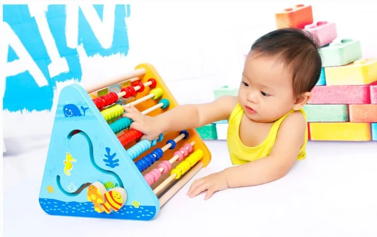 MWZ Multi-functional Turning Plate Wooden Building Blocks Children'S Educational Toy Four Five-Surface Learning Calculation Fram
MWZ Multi-functional Turning Plate Wooden Building Blocks Children'S Educational Toy Four Five-Surface Learning Calculation Fram