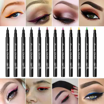 Colorful Waterproof Liquid Long Lasting Eyeliner Pen New Hot Matte Pigment Eyeshadow Eyeliner Pen Tools Party Eye Beauty Make Up
Colorful Waterproof Liquid Long Lasting Eyeliner Pen New Hot Matte Pigment Eyeshadow Eyeliner Pen Tools Party Eye Beauty Make Up