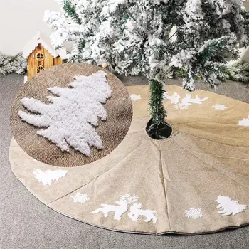 Tree Skirt Durable Practical Creative Chic Tree Base Decoration Christmas Tree Decoration For Ball Party Prom Diameter 122cm
Tree Skirt Durable Practical Creative Chic Tree Base Decoration Christmas Tree Decoration For Ball Party Prom Diameter 122cm