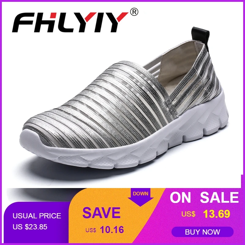 Summer Women Sneakers Shoes Women Breathable Mesh Shoes Flats Ladies Slip On Flats Loafers Shoes Plus Size 41 Gold Silver 
Summer Women Sneakers Shoes Women Breathable Mesh Shoes Flats Ladies Slip On Flats Loafers Shoes Plus Size 41 Gold Silver