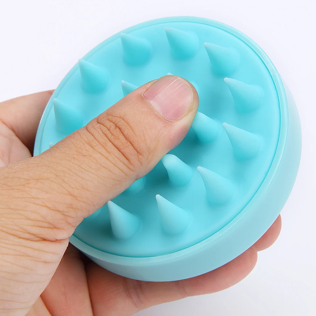 Scalp Massaging Shampoo Brush - Handheld Vibrating Massager, Water-Resistant Device Scalp Massaging Shampoo Brush - Handheld Vibrating Massager, Water-Resistant Device