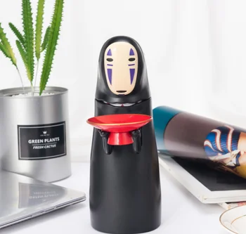 Spirited Away Kaonashi No-face Man Electronic Money Box Ghost Figure Coin Piggy Bank Funny Toy Automatic Eaten Coin Box LF674
Spirited Away Kaonashi No-face Man Electronic Money Box Ghost Figure Coin Piggy Bank Funny Toy Automatic Eaten Coin Box LF674