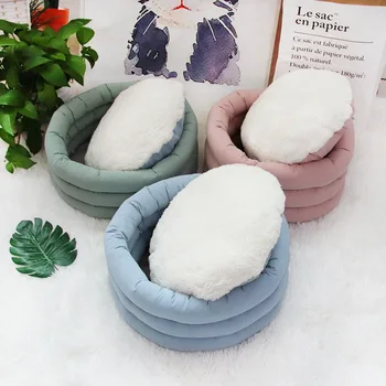Round Winter Pet Cat Bed House Puppy Soft Sofa Warm Removable Nest Kennel Mat for Chihuahua Small Dog Comfy Non slip Pet Cat Bed
Round Winter Pet Cat Bed House Puppy Soft Sofa Warm Removable Nest Kennel Mat for Chihuahua Small Dog Comfy Non slip Pet Cat Bed