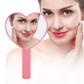Mini Heart Shape Portable Makeup Handing Mirror Pocket One Side Mirror Makeup Tool Hand Mirror
Mini Heart Shape Portable Makeup Handing Mirror Pocket One Side Mirror Makeup Tool Hand Mirror