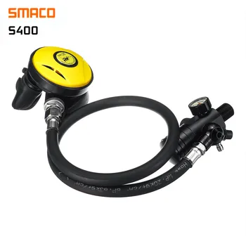 SMACO S400 Diving Equipment Mini Scuba Oxygen Cylinder Snorkel Air Tanks PCP Diving Valve Snorkeling Respirator Refill Adapter
SMACO S400 Diving Equipment Mini Scuba Oxygen Cylinder Snorkel Air Tanks PCP Diving Valve Snorkeling Respirator Refill Adapter