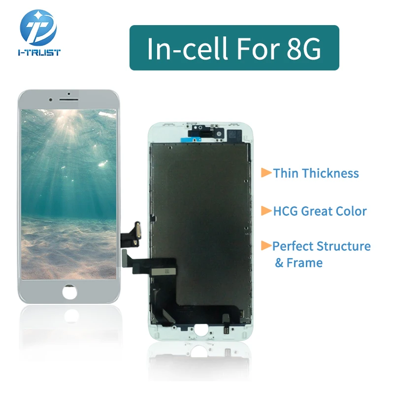 Full Perspective Display Incell LCD For iPhone 8 LCD Screen Replacement High Color Saturation and Wide Color Gamut 10PCS/a lot
Full Perspective Display Incell LCD For iPhone 8 LCD Screen Replacement High Color Saturation and Wide Color Gamut 10PCS/a lot