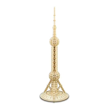 Woodcraft assembly kit puzzles educational games DIY Oriental pearl tower 3d wooded puzzles for kids Adult Christmas fit
Woodcraft assembly kit puzzles educational games DIY Oriental pearl tower 3d wooded puzzles for kids Adult Christmas fit
