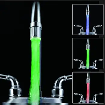 Faucet Aerator Three Color Transformation of LED Faucet Light in Hydroelectric Power Generation #2N07
Faucet Aerator Three Color Transformation of LED Faucet Light in Hydroelectric Power Generation #2N07