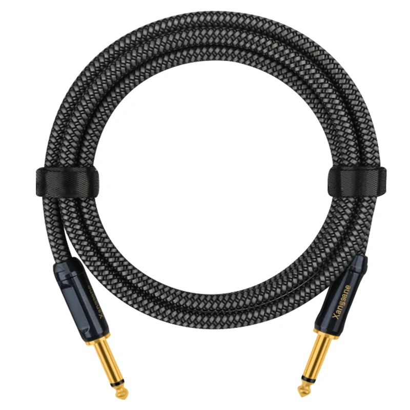 6N OFC Copper 6.35mm 6.5mm Mono Audio Cable for Recording Earphone Aux Car Speaker CD Player Amplifier
6N OFC Copper 6.35mm 6.5mm Mono Audio Cable for Recording Earphone Aux Car Speaker CD Player Amplifier