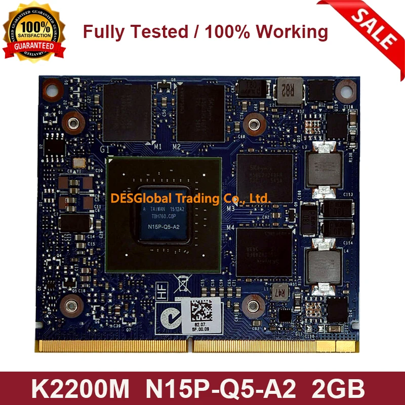 Original K2200M K2200 N15P-Q5-A2 2GB CN-0XFDRD 0XFDRD Graphic Video VGA Card For Dell M4700 M4800 HP ZBook15 G1 8750W 8770W
Original K2200M K2200 N15P-Q5-A2 2GB CN-0XFDRD 0XFDRD Graphic Video VGA Card For Dell M4700 M4800 HP ZBook15 G1 8750W 8770W