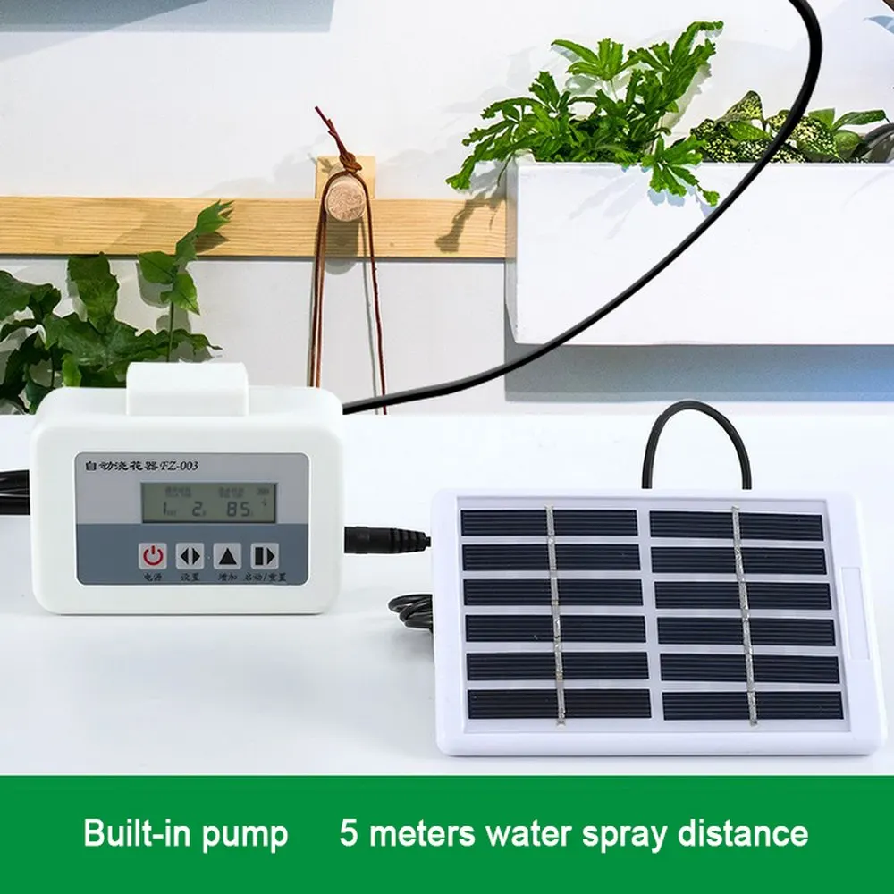 Automatic Water Pump Intelligent with Solar Energy Watering Device Timer System Garden Dripper Potted drip Irrigation Sprinkling
Automatic Water Pump Intelligent with Solar Energy Watering Device Timer System Garden Dripper Potted drip Irrigation Sprinkling
