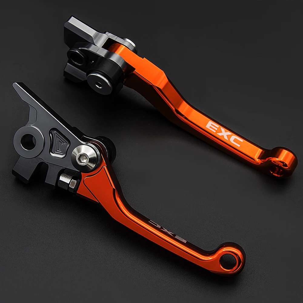 

For 250 EXC 2T 1998-1999 Foldable Brake Clutch Lever Dirt Pit Bike Matt Color Brake Clutch Lever For 250 EXC 2T 1998-99