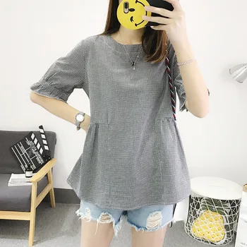 2018 new summer wear womens clothing short sleeves students' loose fitting cartoon design fresh
2018 new summer wear womens clothing short sleeves students' loose fitting cartoon design fresh