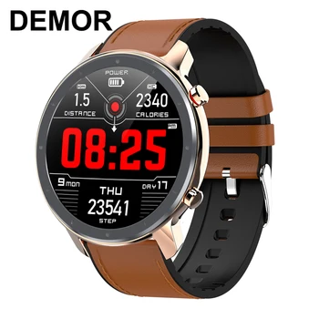 DEMOR KT31 Smart Watch Men IP68 Waterproof ECG PPG Heart Rate Monitor Round Full Touch Screen Smartwatch for iOS 9 Android Phone
DEMOR KT31 Smart Watch Men IP68 Waterproof ECG PPG Heart Rate Monitor Round Full Touch Screen Smartwatch for iOS 9 Android Phone