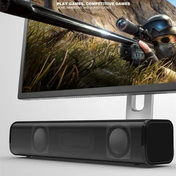 Home Theater Wireless Bluetooth Speaker Soundbar Computer Cable Mini Bar Speaker Long Strip Mini Notebook Subwoofer TV Usb PC
Home Theater Wireless Bluetooth Speaker Soundbar Computer Cable Mini Bar Speaker Long Strip Mini Notebook Subwoofer TV Usb PC