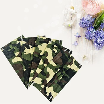 In stock High Quality Non Woven Disposable Camouflage blue gray green Face Mask 3 Layers Mouth Mask
In stock High Quality Non Woven Disposable Camouflage blue gray green Face Mask 3 Layers Mouth Mask