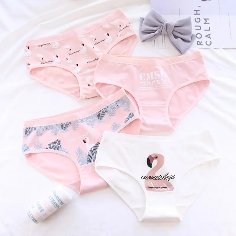 Women Underwear Briefs Cartoon Print Briefs Ladies Seamless Panties Lingerie Mid Waist Soft Cotton Briefs Sweet Stretch Panties
Women Underwear Briefs Cartoon Print Briefs Ladies Seamless Panties Lingerie Mid Waist Soft Cotton Briefs Sweet Stretch Panties