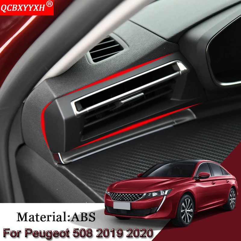 Car Styling ABS Car Air Conditional Outlet Sequins Internal Decoration Auto Stickers Cover Accessories For Peugeot 508 2019 2020
Car Styling ABS Car Air Conditional Outlet Sequins Internal Decoration Auto Stickers Cover Accessories For Peugeot 508 2019 2020
