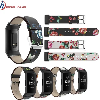 Replacement Printing Leather Strap for Fitbit Charge 4 Bands Interchangeable Smart Fitness Watch Band With Stainless Frame
Replacement Printing Leather Strap for Fitbit Charge 4 Bands Interchangeable Smart Fitness Watch Band With Stainless Frame