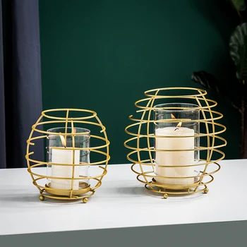 Northern Europe geometric Candlestick romantic dinner Candlestick technology wrought iron candlestick restaurant home decoration
Northern Europe geometric Candlestick romantic dinner Candlestick technology wrought iron candlestick restaurant home decoration