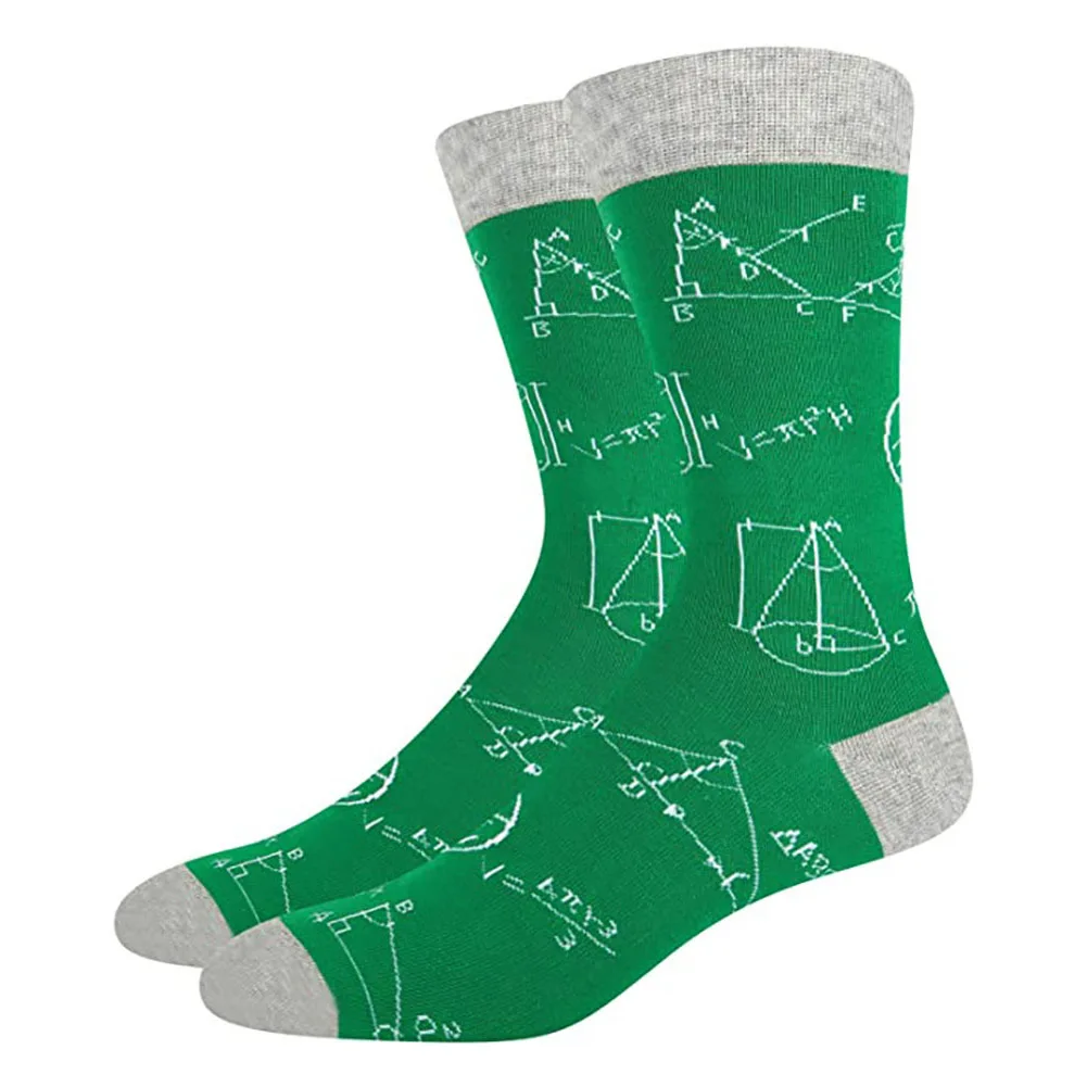 1pair Outdoor Sport Thickened Daily Casual Middle Tube Men Socks Anti Scratch Elastic Sweat Absorbing Math Printing Polyester
1pair Outdoor Sport Thickened Daily Casual Middle Tube Men Socks Anti Scratch Elastic Sweat Absorbing Math Printing Polyester