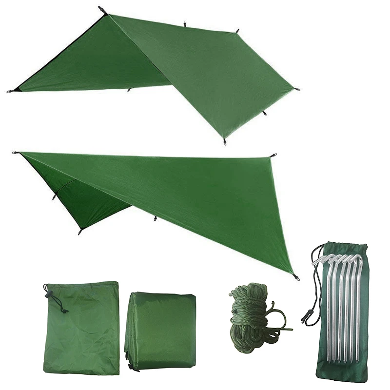 ARRIES 3Mx3M Sun Shelter Fly Tarp Awning Hanging Outdoor Waterproof Tent Hammock Camp Rain Ultralight UV Garden Canopy Sunshade
ARRIES 3Mx3M Sun Shelter Fly Tarp Awning Hanging Outdoor Waterproof Tent Hammock Camp Rain Ultralight UV Garden Canopy Sunshade