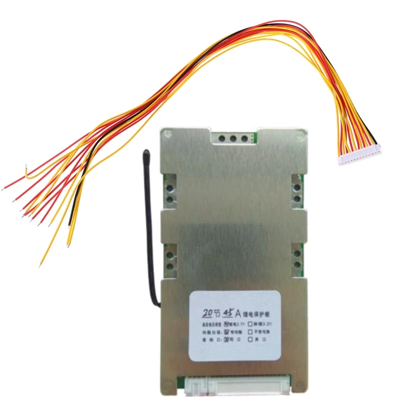 20S 72V 45A Battery Protection Board Li-ion Cell Battery BMS PCB Equalizer Board
20S 72V 45A Battery Protection Board Li-ion Cell Battery BMS PCB Equalizer Board