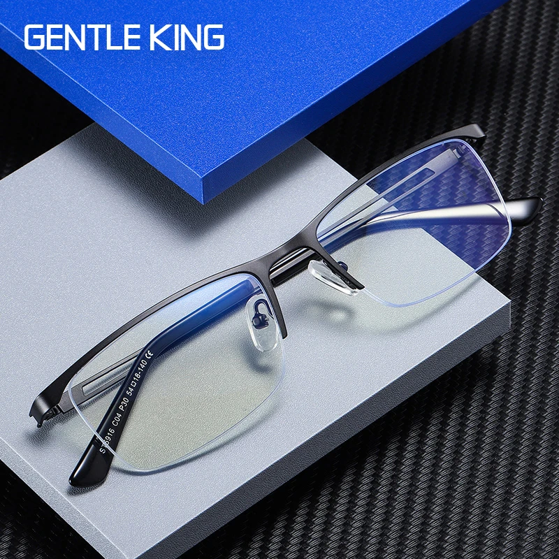GENTLE KING Men's Blue Light Blocking Glasses Computer Eyeglasses Blu-ray Gaming Protection Blue Ray Goggles Anti Radiation
GENTLE KING Men's Blue Light Blocking Glasses Computer Eyeglasses Blu-ray Gaming Protection Blue Ray Goggles Anti Radiation