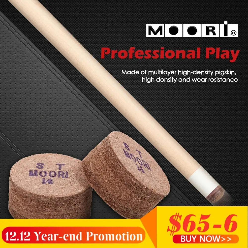 Moori Tip Pool Cue Tips S/M/H Multi-layer GINA Standard Tip 1 Pcs Carom/Snooker Cue Tip Billiard Accessories Billiard Cue Tips
Moori Tip Pool Cue Tips S/M/H Multi-layer GINA Standard Tip 1 Pcs Carom/Snooker Cue Tip Billiard Accessories Billiard Cue Tips