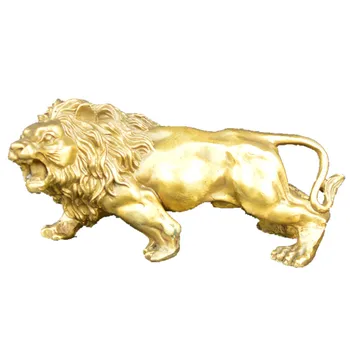 Ferocious Lion Statue Crafts Home Decoration Accessories Wild Animal Arts Sculptures Figurine Gold Bronze for Living Room R336
Ferocious Lion Statue Crafts Home Decoration Accessories Wild Animal Arts Sculptures Figurine Gold Bronze for Living Room R336