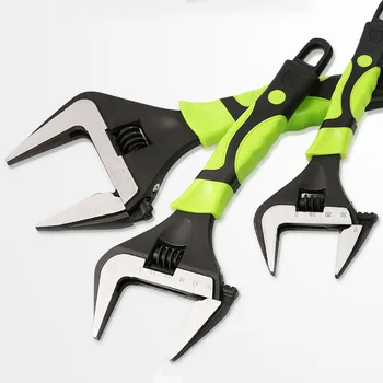 Adjustable Wrench Large open end wrench Torque Ratchet pipe wrench Universal Key Spanner Key Sets Auto Repair Hand Tools
Adjustable Wrench Large open end wrench Torque Ratchet pipe wrench Universal Key Spanner Key Sets Auto Repair Hand Tools