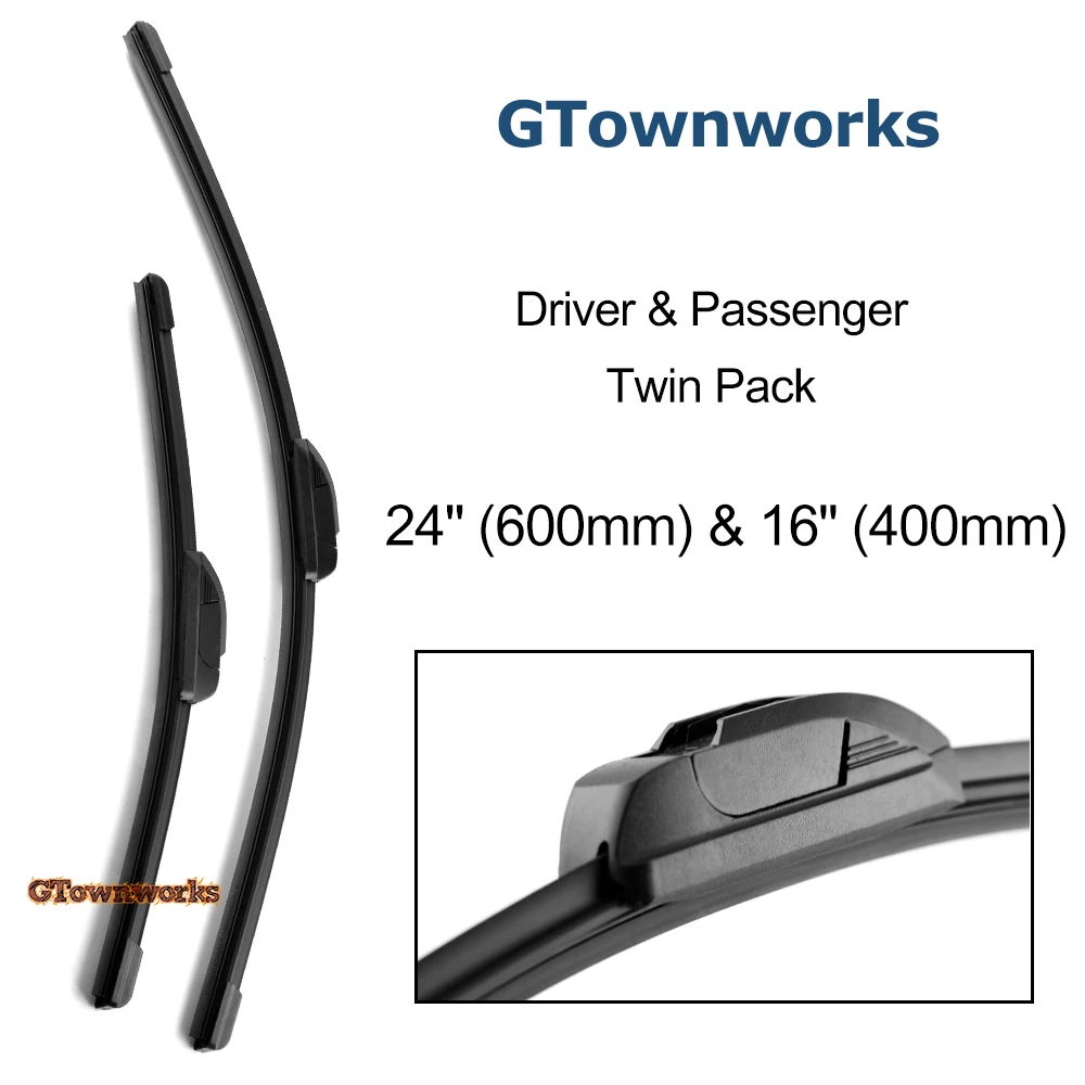 Wiper Blades For Renault Scenic RX4 2000 2001 2002 2003 U-Type hook Arm Windshield Rubber Wipers 24'' 16''
Wiper Blades For Renault Scenic RX4 2000 2001 2002 2003 U-Type hook Arm Windshield Rubber Wipers 24'' 16''