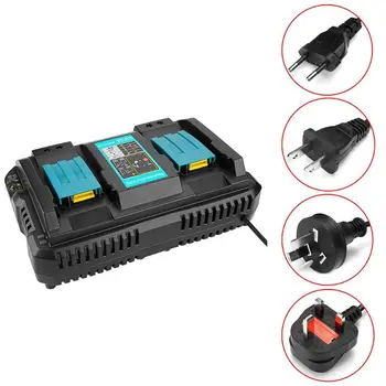 Double Li-ion Battery Charger Charging Adapter for Makita 14.4-18V BL1830 Bl1430
Double Li-ion Battery Charger Charging Adapter for Makita 14.4-18V BL1830 Bl1430