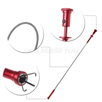 Flexible Pick Up Tool Magnet 4 Claw LED Light Magnetic Long Spring Grip Home Toilet Gadget Sewer Cleaning Pickup Tools
Flexible Pick Up Tool Magnet 4 Claw LED Light Magnetic Long Spring Grip Home Toilet Gadget Sewer Cleaning Pickup Tools