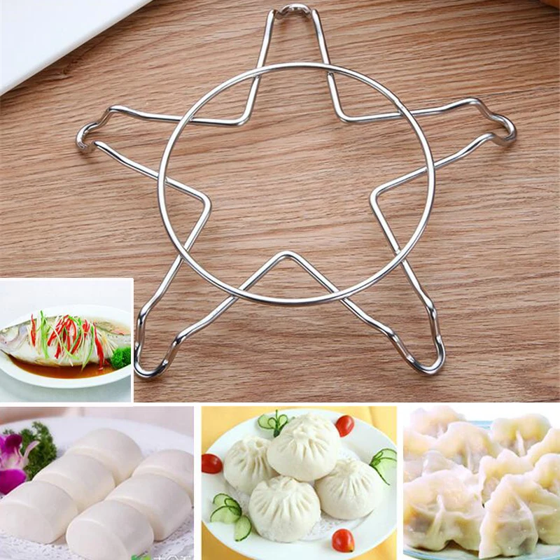 Metal Food Steaming Rack Stand Multi-functional Steam Rack Kitchen Cooking Tool Stainless Steel Multi Kinds Steamer Basket
Metal Food Steaming Rack Stand Multi-functional Steam Rack Kitchen Cooking Tool Stainless Steel Multi Kinds Steamer Basket