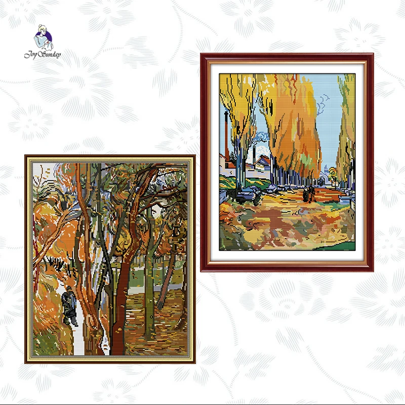 Joy Sunday Falling Leaves Scenery Pattern Cross Stitch Kit11CT 14CT Printed Canvas Embroidery DIY Handmade Needlework Gifts Sets
Joy Sunday Falling Leaves Scenery Pattern Cross Stitch Kit11CT 14CT Printed Canvas Embroidery DIY Handmade Needlework Gifts Sets