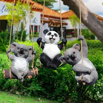 Swing Koala Panda Statue Garden Ornaments Animal Sculpture Crafts Outdoor Garden Rockery Decoration Resin Animal Statue
Swing Koala Panda Statue Garden Ornaments Animal Sculpture Crafts Outdoor Garden Rockery Decoration Resin Animal Statue