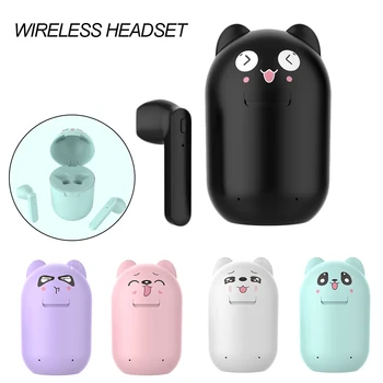 Cartoon Panda Mini Bluetooth Wireless Headset TWS Sports Mini Earbuds HiFi Stereo Hands-free Call Headset Smart Shutdown
Cartoon Panda Mini Bluetooth Wireless Headset TWS Sports Mini Earbuds HiFi Stereo Hands-free Call Headset Smart Shutdown
