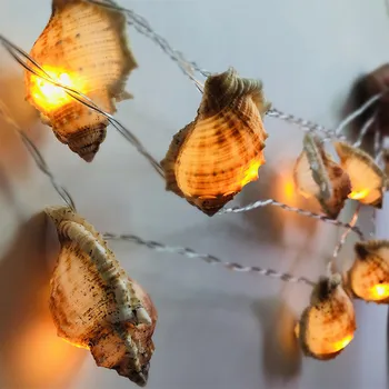 Xmas Decoration Conch String Light LED Decorative Lights Ocean Conch Light String Photo Props Party Hanging Decoration Lamps
Xmas Decoration Conch String Light LED Decorative Lights Ocean Conch Light String Photo Props Party Hanging Decoration Lamps