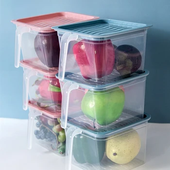1PCS Kitchen Transparent Storage Box Sealed Jar Grains Beans Storage Organizer Food Containers Refrigerator Storage Boxes Bins
1PCS Kitchen Transparent Storage Box Sealed Jar Grains Beans Storage Organizer Food Containers Refrigerator Storage Boxes Bins