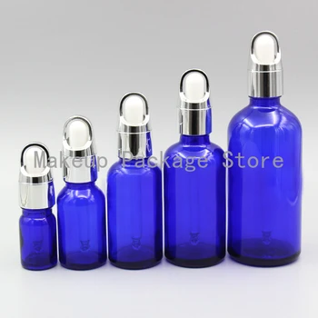 2/10pcs 5ml 10ml 15ml 20ml 30ml 50ml 100ml Empty Makeup Blue Essential Oil Dropping Bottle With Silver Aluminum White Glue Head
2/10pcs 5ml 10ml 15ml 20ml 30ml 50ml 100ml Empty Makeup Blue Essential Oil Dropping Bottle With Silver Aluminum White Glue Head