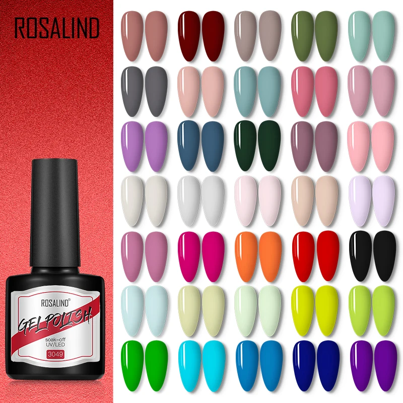 ROSALIND Gel polish Nail Semi Permanent Hybrid Varnishes Base Top Gel For Nail Art Design Manicure Stickers For Gel Polish Set
ROSALIND Gel polish Nail Semi Permanent Hybrid Varnishes Base Top Gel For Nail Art Design Manicure Stickers For Gel Polish Set