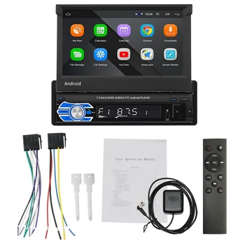 7 Inch Android8.1 Car Radio Stereo GPS Navi Bluetooth USB SD AUX-IN Press Car Multimedia Player, 9706
7 Inch Android8.1 Car Radio Stereo GPS Navi Bluetooth USB SD AUX-IN Press Car Multimedia Player, 9706