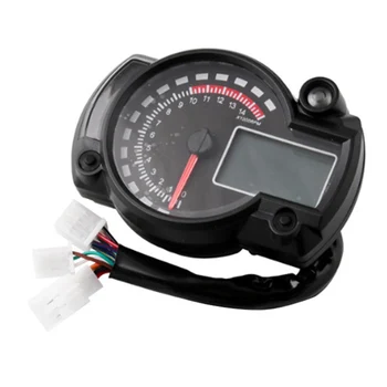 Universal Motorcycle Digital Light LCD Speedometer Odometer Tachometer with Speed Sensor 7 Color Display Oil Level Meter
Universal Motorcycle Digital Light LCD Speedometer Odometer Tachometer with Speed Sensor 7 Color Display Oil Level Meter